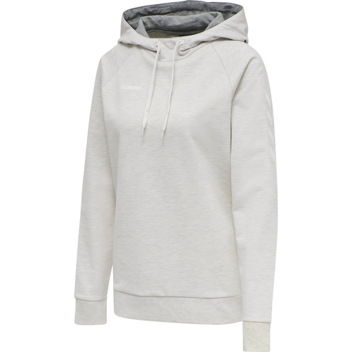 HUMMEL Go Cotton Zip Hoody Woman Damen-Kapuzensweatjacke egret melange NEU HUMMEL Go Cotton Zip Hoody Woman Damen-Kapuzensweatjacke egret melange NEU